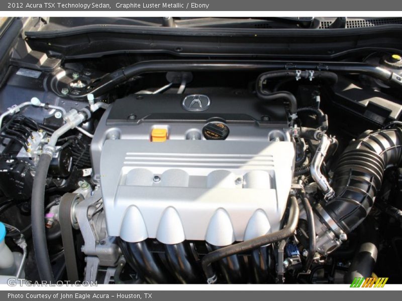 Graphite Luster Metallic / Ebony 2012 Acura TSX Technology Sedan