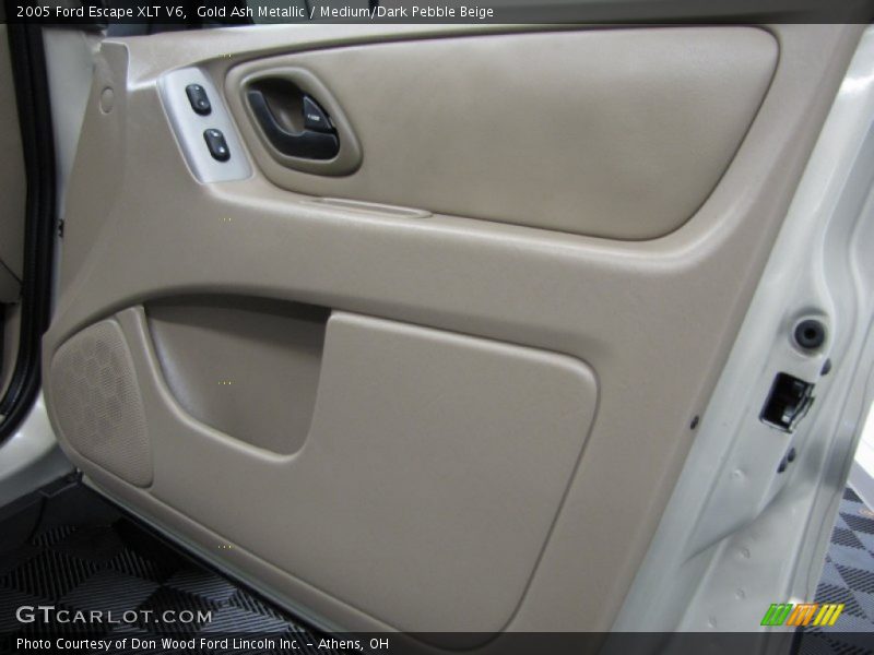 Gold Ash Metallic / Medium/Dark Pebble Beige 2005 Ford Escape XLT V6