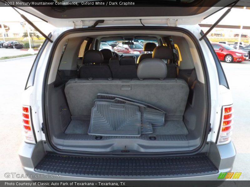 Oxford White / Dark Graphite 2003 Mercury Mountaineer Convenience