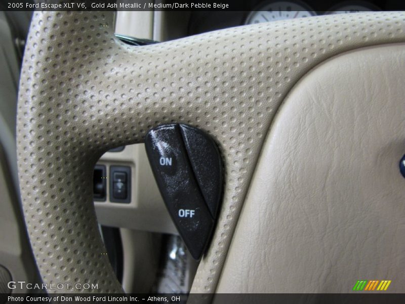 Gold Ash Metallic / Medium/Dark Pebble Beige 2005 Ford Escape XLT V6