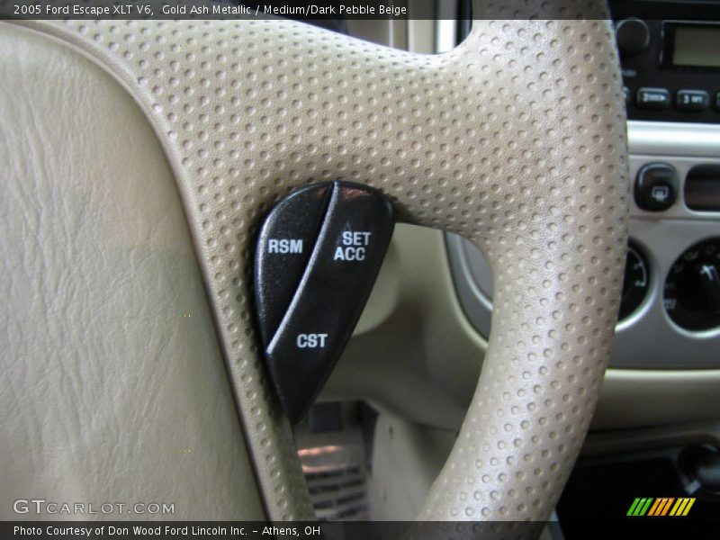 Gold Ash Metallic / Medium/Dark Pebble Beige 2005 Ford Escape XLT V6