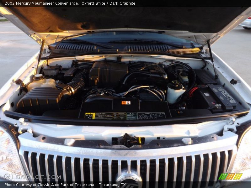 Oxford White / Dark Graphite 2003 Mercury Mountaineer Convenience