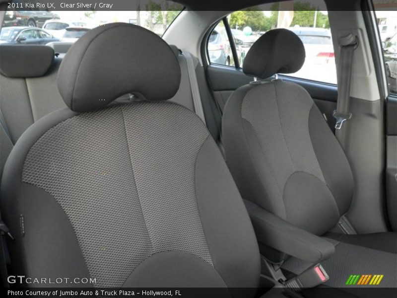 Clear Silver / Gray 2011 Kia Rio LX