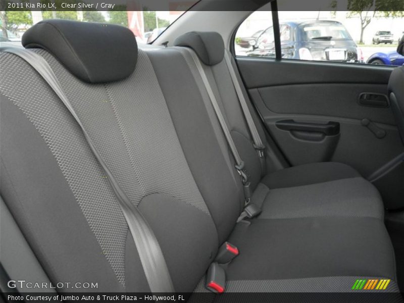 Clear Silver / Gray 2011 Kia Rio LX