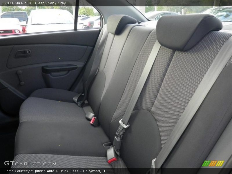 Clear Silver / Gray 2011 Kia Rio LX