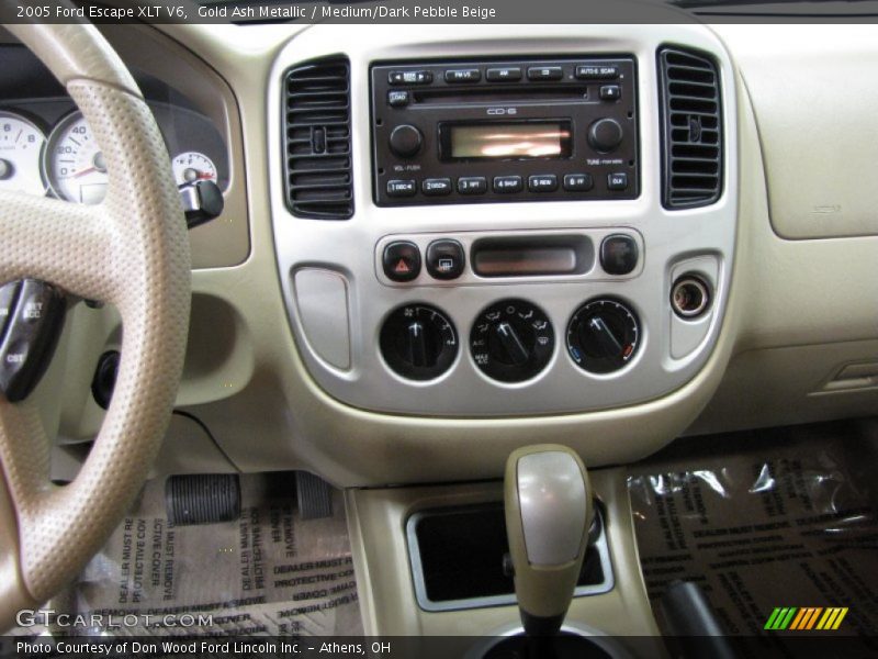 Gold Ash Metallic / Medium/Dark Pebble Beige 2005 Ford Escape XLT V6
