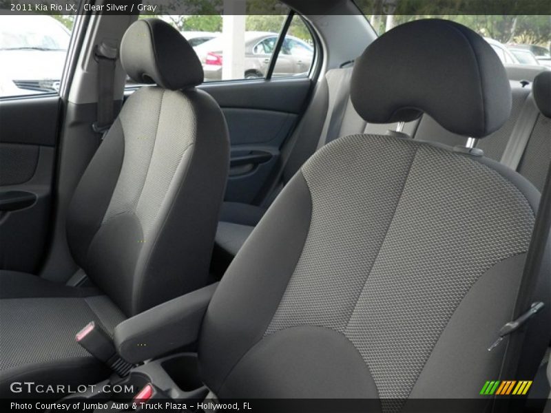 Clear Silver / Gray 2011 Kia Rio LX
