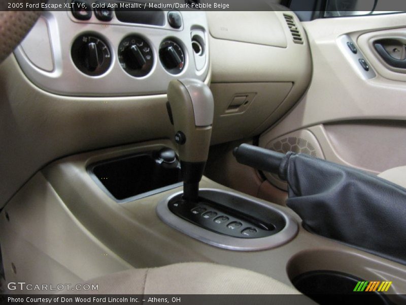 Gold Ash Metallic / Medium/Dark Pebble Beige 2005 Ford Escape XLT V6