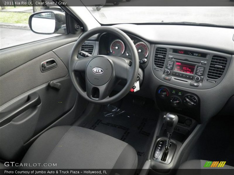 Clear Silver / Gray 2011 Kia Rio LX