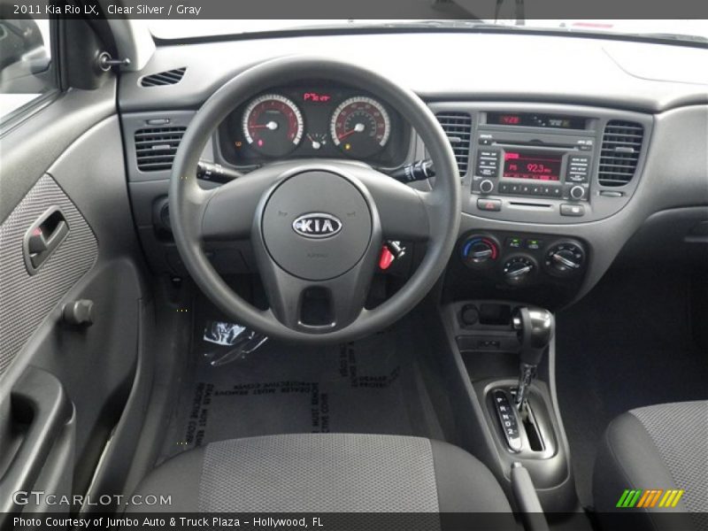 Clear Silver / Gray 2011 Kia Rio LX