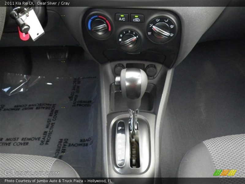 Clear Silver / Gray 2011 Kia Rio LX