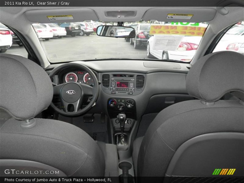 Clear Silver / Gray 2011 Kia Rio LX