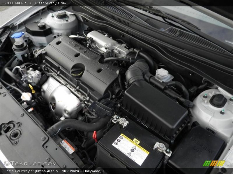 Clear Silver / Gray 2011 Kia Rio LX