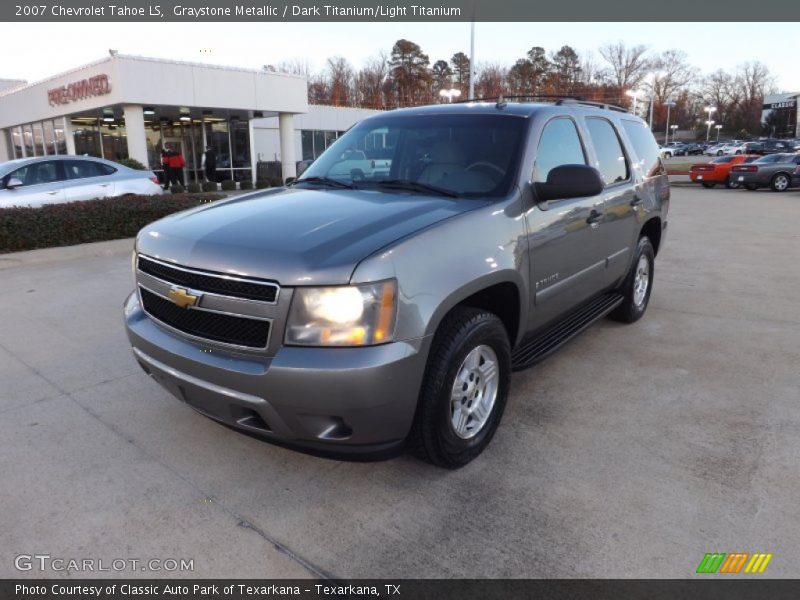 Graystone Metallic / Dark Titanium/Light Titanium 2007 Chevrolet Tahoe LS