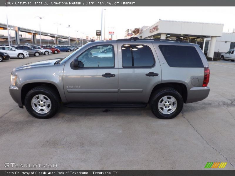 Graystone Metallic / Dark Titanium/Light Titanium 2007 Chevrolet Tahoe LS