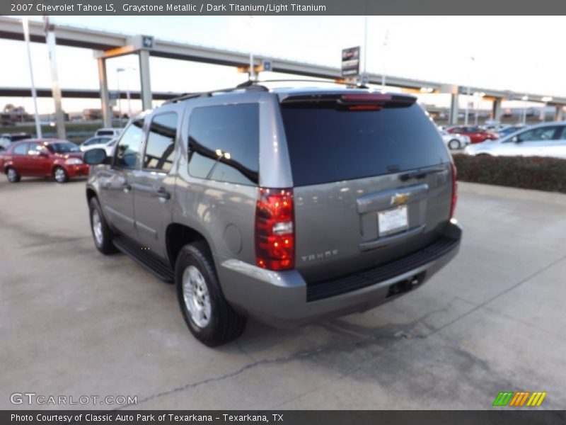 Graystone Metallic / Dark Titanium/Light Titanium 2007 Chevrolet Tahoe LS