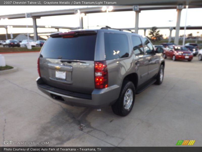 Graystone Metallic / Dark Titanium/Light Titanium 2007 Chevrolet Tahoe LS