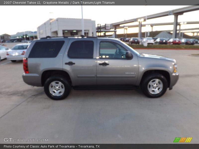 Graystone Metallic / Dark Titanium/Light Titanium 2007 Chevrolet Tahoe LS