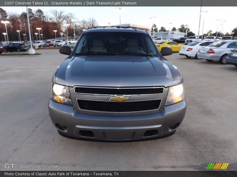 Graystone Metallic / Dark Titanium/Light Titanium 2007 Chevrolet Tahoe LS