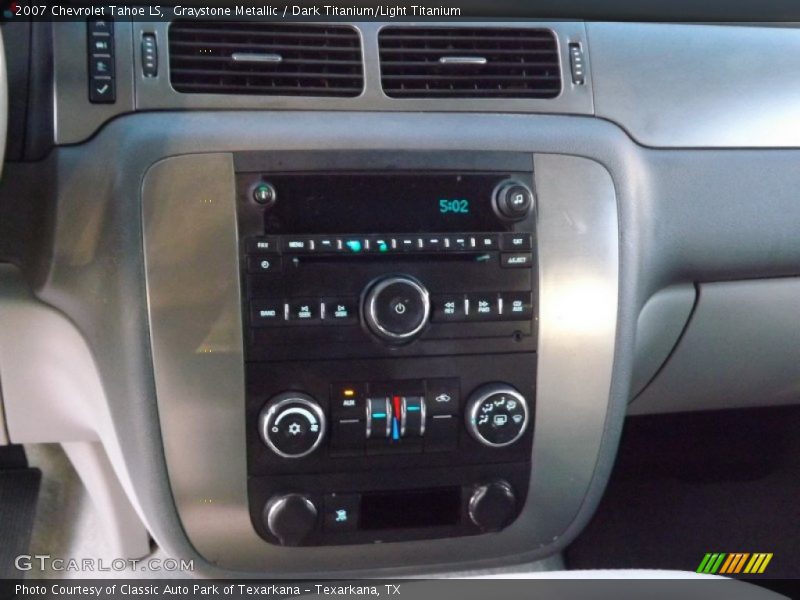 Graystone Metallic / Dark Titanium/Light Titanium 2007 Chevrolet Tahoe LS