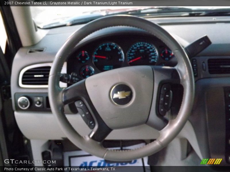Graystone Metallic / Dark Titanium/Light Titanium 2007 Chevrolet Tahoe LS
