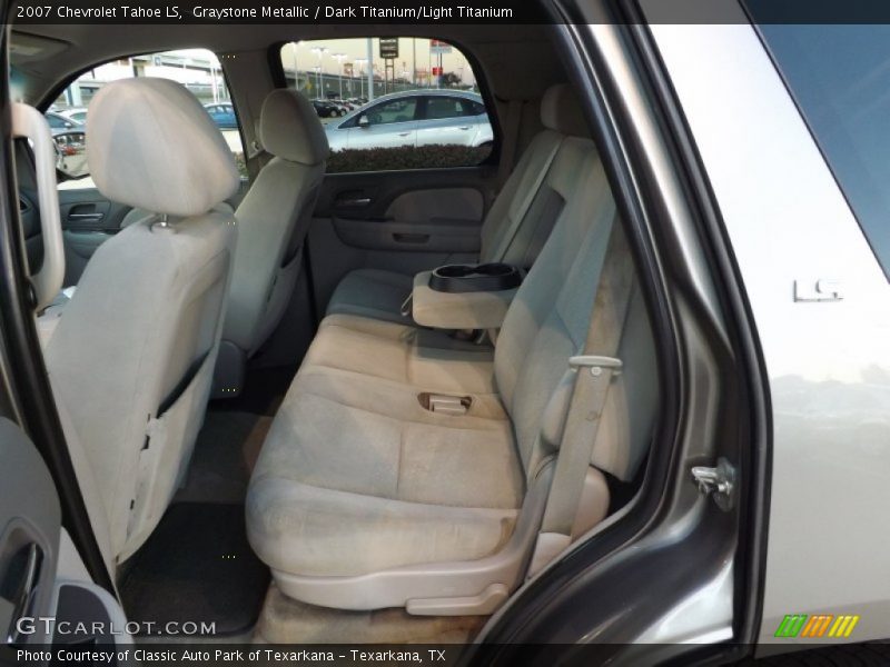 Graystone Metallic / Dark Titanium/Light Titanium 2007 Chevrolet Tahoe LS