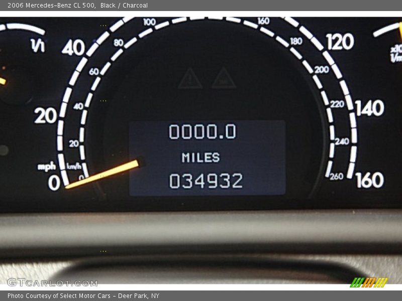 Black / Charcoal 2006 Mercedes-Benz CL 500