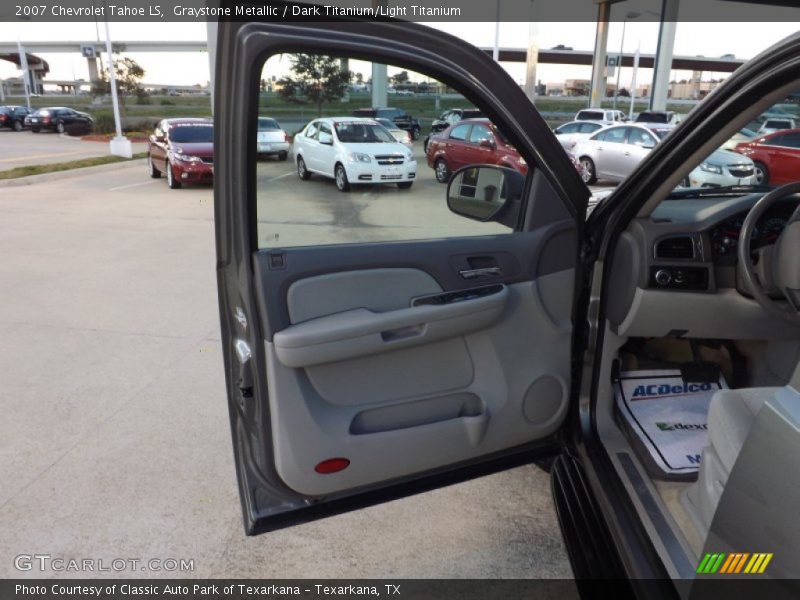 Graystone Metallic / Dark Titanium/Light Titanium 2007 Chevrolet Tahoe LS