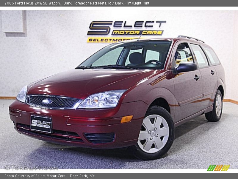 Dark Toreador Red Metallic / Dark Flint/Light Flint 2006 Ford Focus ZXW SE Wagon