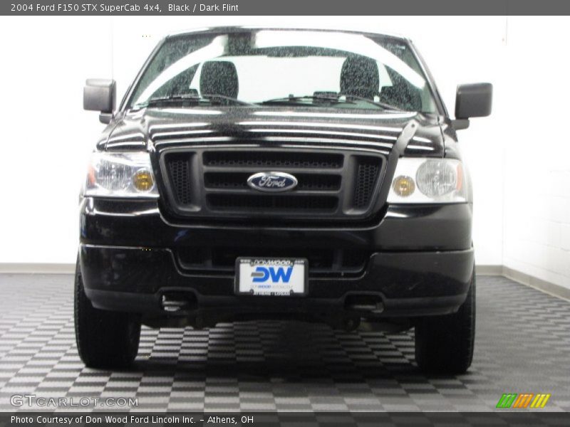 Black / Dark Flint 2004 Ford F150 STX SuperCab 4x4