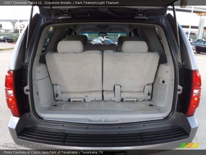 Graystone Metallic / Dark Titanium/Light Titanium 2007 Chevrolet Tahoe LS