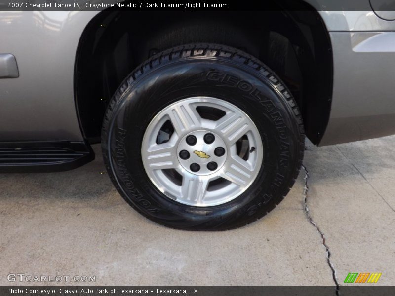 Graystone Metallic / Dark Titanium/Light Titanium 2007 Chevrolet Tahoe LS