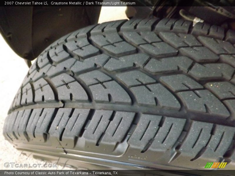 Graystone Metallic / Dark Titanium/Light Titanium 2007 Chevrolet Tahoe LS
