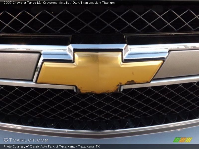 Graystone Metallic / Dark Titanium/Light Titanium 2007 Chevrolet Tahoe LS