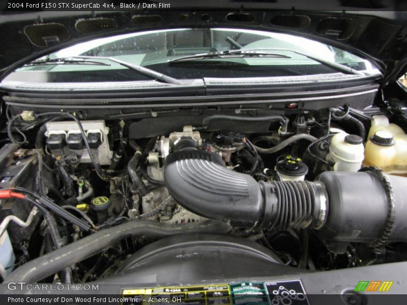 Black / Dark Flint 2004 Ford F150 STX SuperCab 4x4