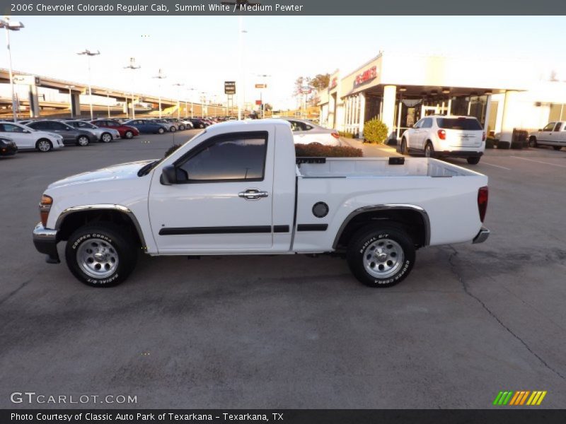 Summit White / Medium Pewter 2006 Chevrolet Colorado Regular Cab