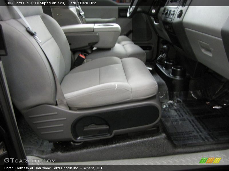 Black / Dark Flint 2004 Ford F150 STX SuperCab 4x4