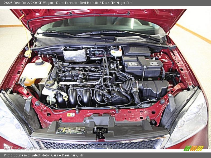Dark Toreador Red Metallic / Dark Flint/Light Flint 2006 Ford Focus ZXW SE Wagon