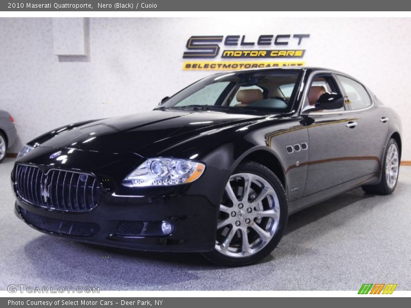 Nero (Black) / Cuoio 2010 Maserati Quattroporte