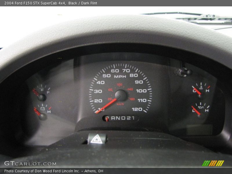Black / Dark Flint 2004 Ford F150 STX SuperCab 4x4