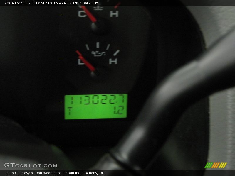 Black / Dark Flint 2004 Ford F150 STX SuperCab 4x4