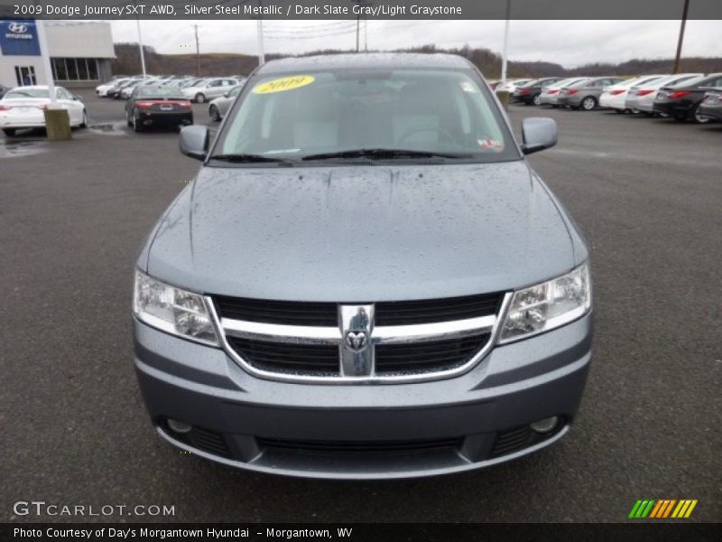 Silver Steel Metallic / Dark Slate Gray/Light Graystone 2009 Dodge Journey SXT AWD