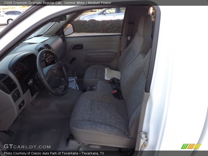 Summit White / Medium Pewter 2006 Chevrolet Colorado Regular Cab