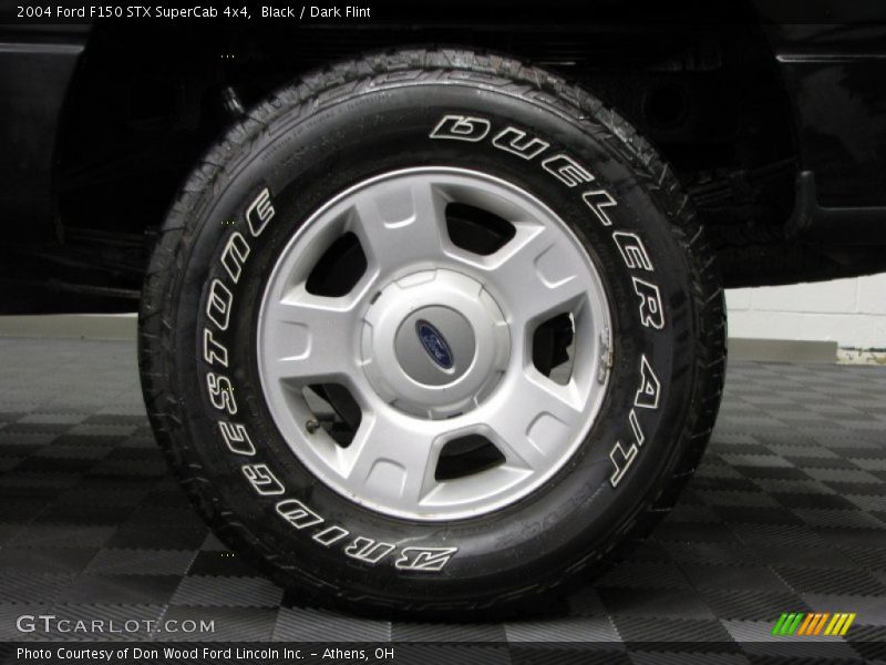 Black / Dark Flint 2004 Ford F150 STX SuperCab 4x4