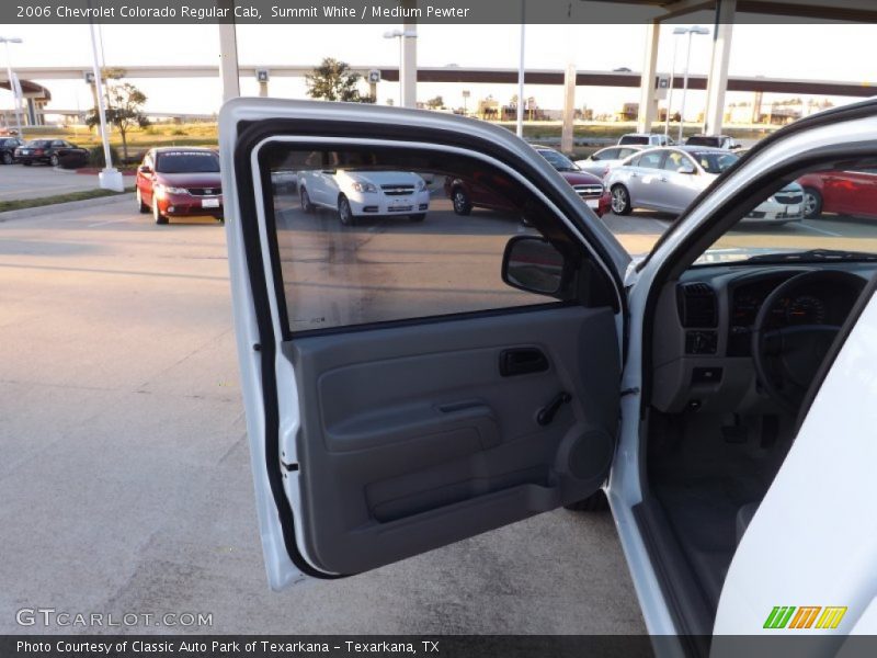 Summit White / Medium Pewter 2006 Chevrolet Colorado Regular Cab