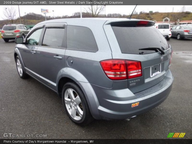 Silver Steel Metallic / Dark Slate Gray/Light Graystone 2009 Dodge Journey SXT AWD