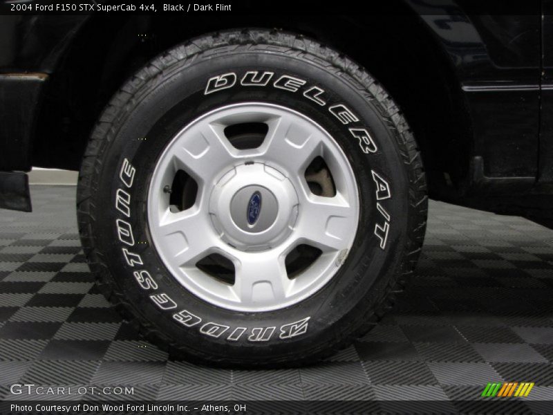 Black / Dark Flint 2004 Ford F150 STX SuperCab 4x4
