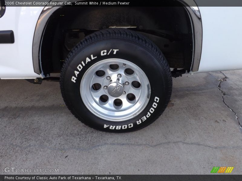 Summit White / Medium Pewter 2006 Chevrolet Colorado Regular Cab