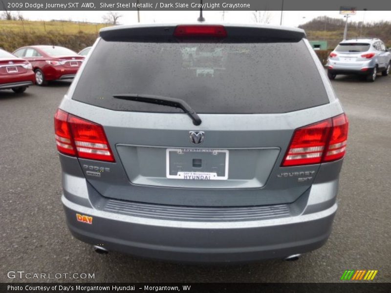 Silver Steel Metallic / Dark Slate Gray/Light Graystone 2009 Dodge Journey SXT AWD