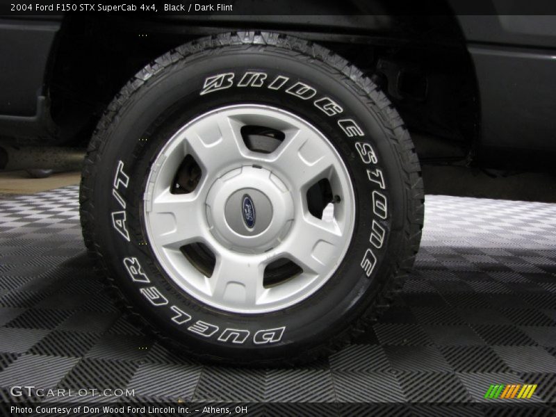Black / Dark Flint 2004 Ford F150 STX SuperCab 4x4